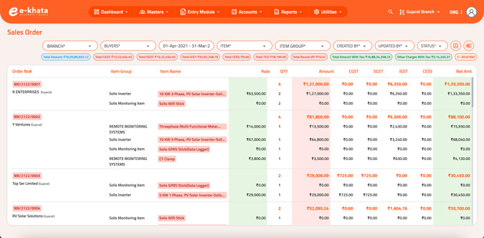 track income and expenses with e-khata accounting software